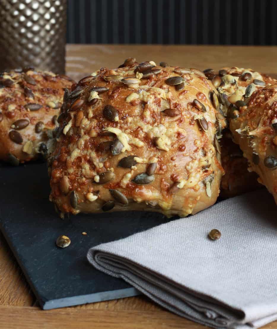 Kürbiskernbrötchen